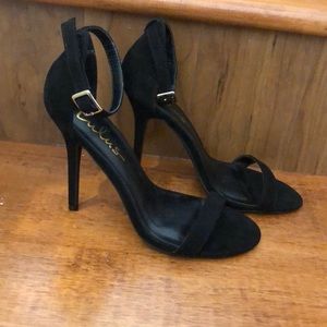 Lulus Black Stiletto Heels